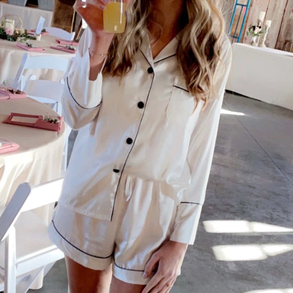 White PJ set
